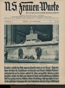 N.S. Frauen-Warte : Zeitschrift der N. S. Frauenschaft, 3.Jahrgang 1934, 1. November, H. 10