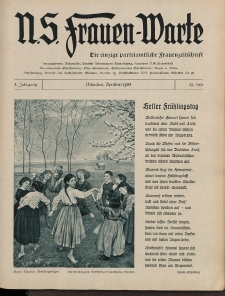 N.S. Frauen-Warte : Zeitschrift der N. S. Frauenschaft, 3.Jahrgang 1935, 1. April, H. 21