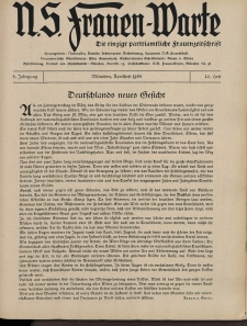 N.S. Frauen-Warte : Zeitschrift der N. S. Frauenschaft, 3.Jahrgang 1935, 2. April, H. 22