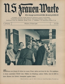 N.S. Frauen-Warte : Zeitschrift der N. S. Frauenschaft, 3.Jahrgang 1935, 1. Mai, H. 23