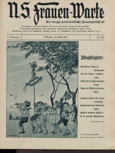 N.S. Frauen-Warte : Zeitschrift der N. S. Frauenschaft, 3.Jahrgang 1935, 1. Juni, H. 25