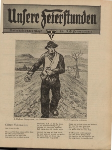 N.S. Frauen-Warte : Zeitschrift der N. S. Frauenschaft (Unsere Feierstunden)