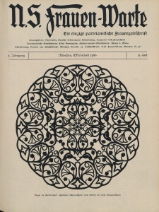 N.S. Frauen-Warte : Zeitschrift der N. S. Frauenschaft, 4.Jahrgang 1935, 2. Oktober, H. 9