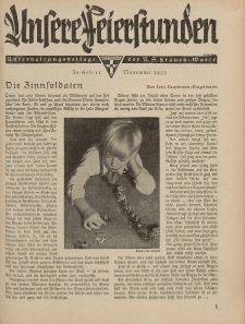 N.S. Frauen-Warte : Zeitschrift der N. S. Frauenschaft (Unsere Feierstunden)