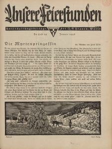 N.S. Frauen-Warte : Zeitschrift der N. S. Frauenschaft (Unsere Feierstunden)