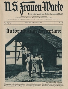 N.S. Frauen-Warte : Zeitschrift der N. S. Frauenschaft, 5.Jahrgang, 1. Oktober 1936, H. 8