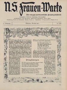 N.S. Frauen-Warte : Zeitschrift der N. S. Frauenschaft, 5.Jahrgang, 2. Mai 1937, H. 24