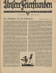 N.S. Frauen-Warte : Zeitschrift der N. S. Frauenschaft (Unsere Feierstunden : Heft 17)