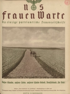 N.S. Frauen-Warte : Zeitschrift der N. S. Frauenschaft, 6.Jahrgang 1937, 2. September, H. 6