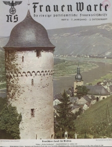 N.S. Frauen-Warte : Zeitschrift der N. S. Frauenschaft, 7.Jahrgang 1938, 2. Oktober, H. 8