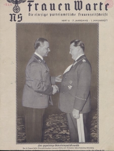 N.S. Frauen-Warte : Zeitschrift der N. S. Frauenschaft, 7.Jahrgang, 1. Januar 1939, H. 14