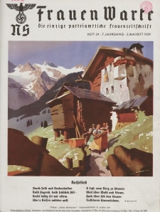 N.S. Frauen-Warte : Zeitschrift der N. S. Frauenschaft, 7.Jahrgang, 2. Mai 1939, H. 24