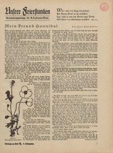 N.S. Frauen-Warte : Zeitschrift der N. S. Frauenschaft (Ansere Feierstunden : Beilage zu Heft 6)