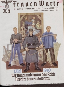 N.S. Frauen-Warte : Zeitschrift der N. S. Frauenschaft, 8.Jahrgang, 1. Mai 1940, H. 21