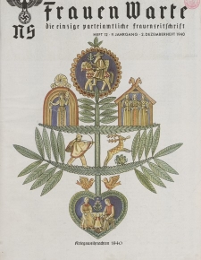 N.S. Frauen-Warte : Zeitschrift der N. S. Frauenschaft, 9.Jahrgang, 2. Dezember 1940, H. 12