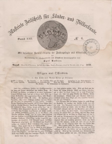 Globus. Illustrierte Zeitschrift für Länder...Bd. XXII, Nr.6, August 1872