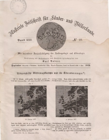 Globus. Illustrierte Zeitschrift für Länder...Bd. XXII, Nr.10, September 1872
