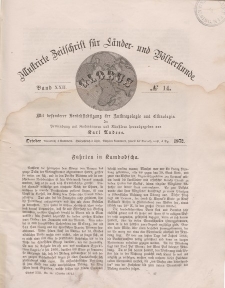 Globus. Illustrierte Zeitschrift für Länder...Bd. XXII, Nr.14, Oktober 1872