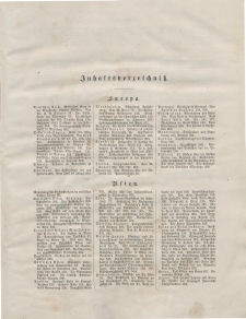 Globus. Illustrierte Zeitschrift für Länder...(Inhaltsverzeichniß), 1884