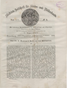 Globus. Illustrierte Zeitschrift für Länder...Bd. XLVI, Nr.3, 1884