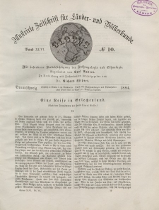 Globus. Illustrierte Zeitschrift für Länder...Bd. XLVI, Nr.10, 1884
