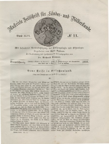 Globus. Illustrierte Zeitschrift für Länder...Bd. XLVI, Nr.11, 1884