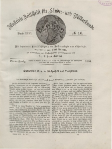 Globus. Illustrierte Zeitschrift für Länder...Bd. XLVI, Nr.16, 1884
