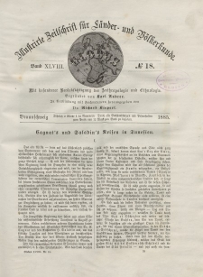 Globus. Illustrierte Zeitschrift für Länder...Bd. XLVIII, Nr.18, 1885