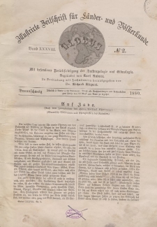 Globus. Illustrierte Zeitschrift für Länder...Bd. XXXVIII, Nr.2, 1880