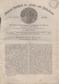 Globus. Illustrierte Zeitschrift für Länder...Bd. XXXVIII, Nr.10, 1880