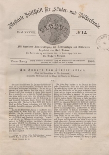 Globus. Illustrierte Zeitschrift für Länder...Bd. XXXVIII, Nr.12, 1880