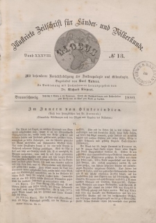 Globus. Illustrierte Zeitschrift für Länder...Bd. XXXVIII, Nr.13, 1880