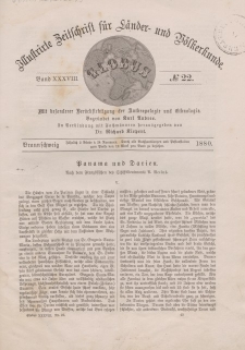 Globus. Illustrierte Zeitschrift für Länder...Bd. XXXVIII, Nr.22, 1880