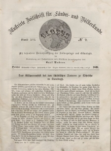 Globus. Illustrierte Zeitschrift für Länder...Bd. XVI, Nr.9, Oktober, 1869
