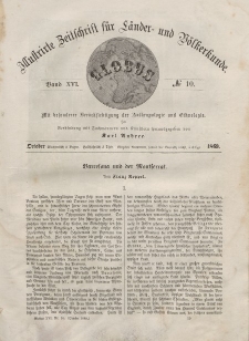 Globus. Illustrierte Zeitschrift für Länder...Bd. XVI, Nr.10, Oktober, 1869
