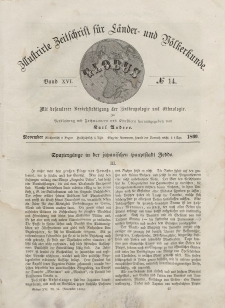Globus. Illustrierte Zeitschrift für Länder...Bd. XVI, Nr.14, November, 1869