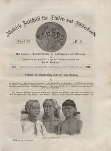 Globus. Illustrierte Zeitschrift für Länder...Bd. XX, Nr.2, 1871