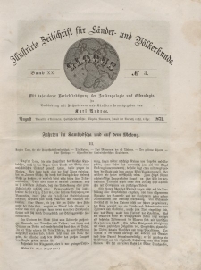 Globus. Illustrierte Zeitschrift für Länder...Bd. XX, Nr.3, 1871
