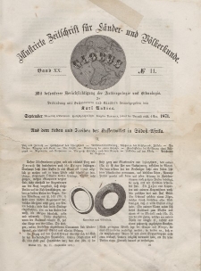 Globus. Illustrierte Zeitschrift für Länder...Bd. XX, Nr.11, 1871