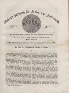 Globus. Illustrierte Zeitschrift für Länder...Bd. XX, Nr.15, 1871