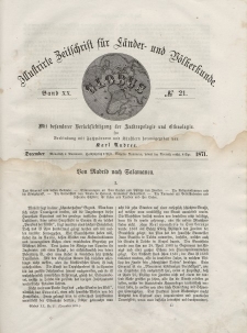 Globus. Illustrierte Zeitschrift für Länder...Bd. XX, Nr.21, 1871