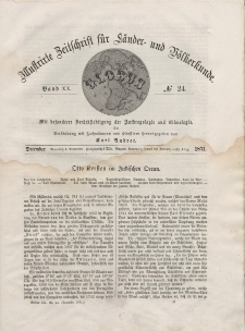 Globus. Illustrierte Zeitschrift für Länder...Bd. XX, Nr.24, 1871