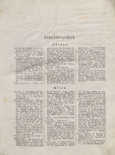 Globus. Illustrierte Zeitschrift für Länder...(Inhaltsverzeichniß), Bd. XXXIV, 1878
