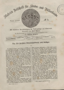 Globus. Illustrierte Zeitschrift für Länder...Bd. XXXIV, Nr.5, 1878