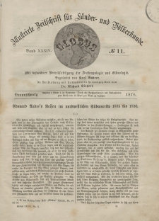 Globus. Illustrierte Zeitschrift für Länder...Bd. XXXIV, Nr.11, 1878