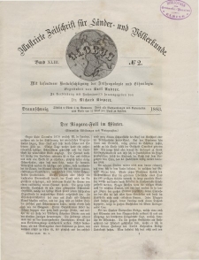 Globus. Illustrierte Zeitschrift für Länder...Bd. XLIII, Nr.2, 1883