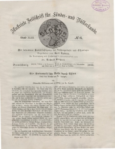 Globus. Illustrierte Zeitschrift für Länder...Bd. XLIII, Nr.6, 1883
