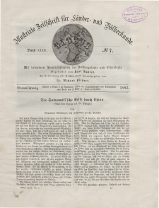 Globus. Illustrierte Zeitschrift für Länder...Bd. XLIII, Nr.7, 1883