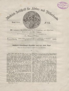 Globus. Illustrierte Zeitschrift für Länder...Bd. XLIII, Nr.12, 1883