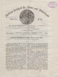 Globus. Illustrierte Zeitschrift für Länder...Bd. XLIII, Nr.13, 1883